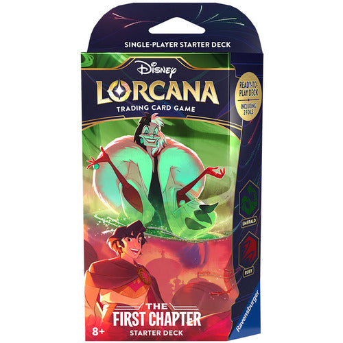 Disney Lorcana Trading Card Game - The First Chapter - Starter Deck Booster Box