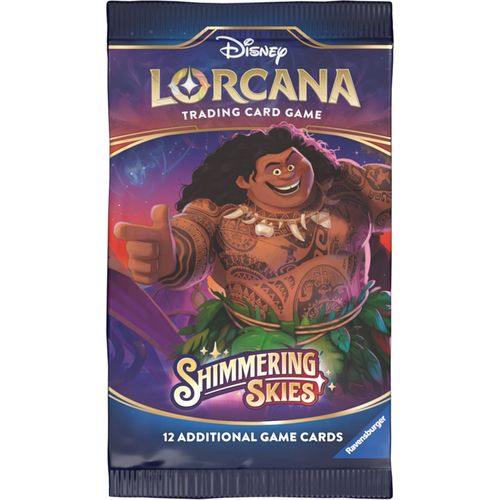 Disney Lorcana Trading Card Game - Shimmering Skies - Booster Pack Booster Pack