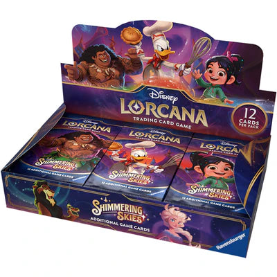 Disney Lorcana Trading Card Game - Shimmering Skies - Booster Box Booster Box