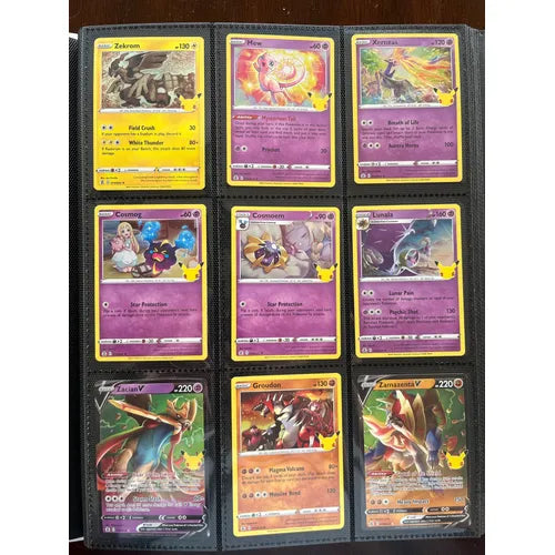 Pokémon Trading Card Game - 25th Anniversary Celebrations - Complete Master Set Collectible Trading Cards