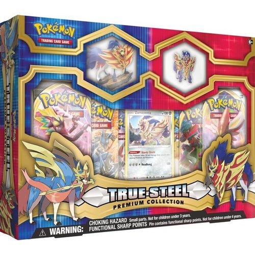 Pokémon Trading Card Game - True Steel Zamazenta Premium - Collection Box Special Set