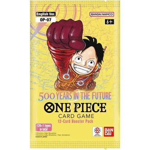 BANDAI - One Piece Card Game - 500 Years in the Future OP-07 Booster Pack - English Booster Pack