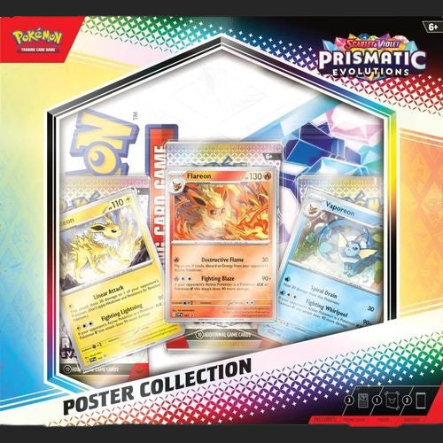 Pokémon Trading Card Game - Scarlet & Violet 8.5 - Prismatic Evolutions - Poster Collection Special Set