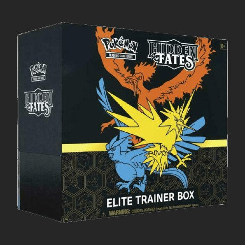 Pokémon Trading Card Game - Hidden Fates - Elite Trainer Box ETB Elite Trainer Box