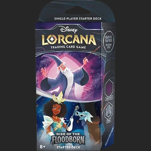 Disney Lorcana Trading Card Game - Rise Of The Floodborn - Starter Deck Starter Deck