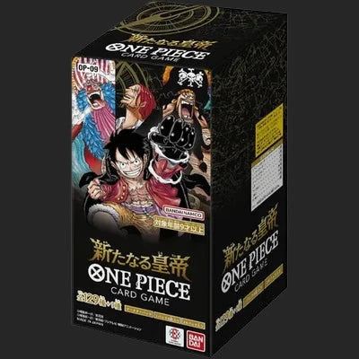 BANDAI - One Piece Card Game - The New Emperor OP-09 - Booster Box - Japanese Booster Box