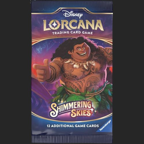 Disney Lorcana Trading Card Game - Shimmering Skies - Booster Pack Booster Pack