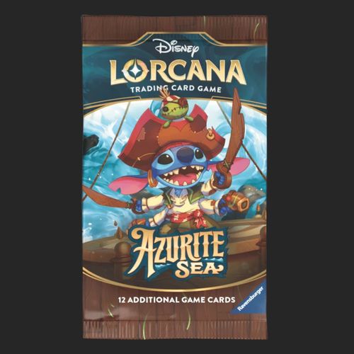 Disney Lorcana Trading Card Game - Azurite Sea - Booster Pack Booster Pack