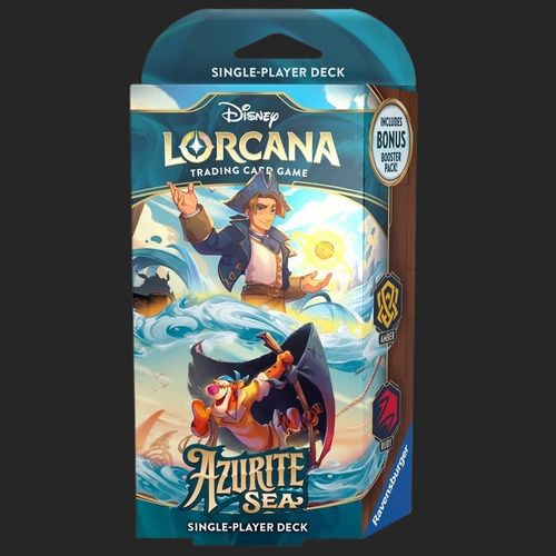 Disney Lorcana Trading Card Game - Azurite Sea - Starter Deck Starter Deck