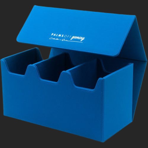 Palms Off Gaming - Collector's Series Graded Card Storage Case 2.0 - Large - Blue - TCGroupAU