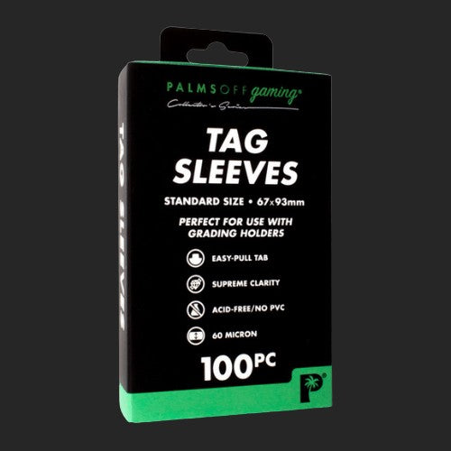 Palms Off Gaming - Tag Sleeves 100pc Card Game Accessories