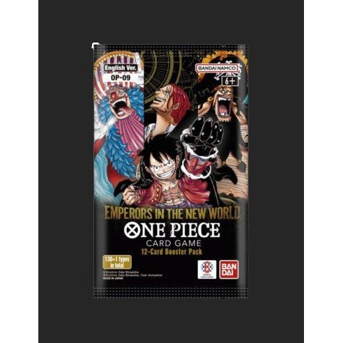 BANDAI - One Piece Card Game - The New Emperor OP-09 - Booster Pack - English Booster Pack