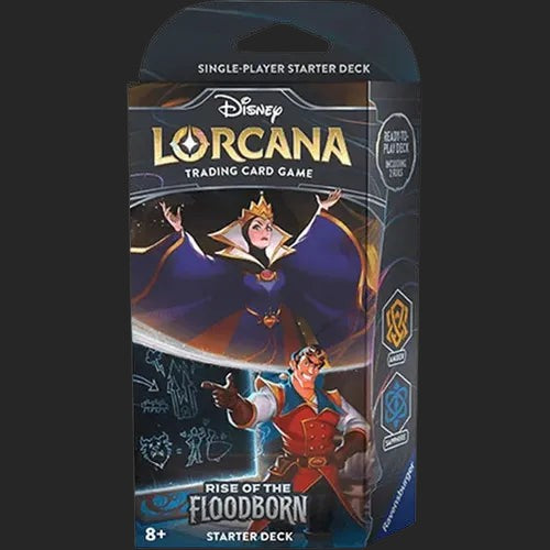 Disney Lorcana Trading Card Game - Rise Of The Floodborn - Starter Deck Starter Deck