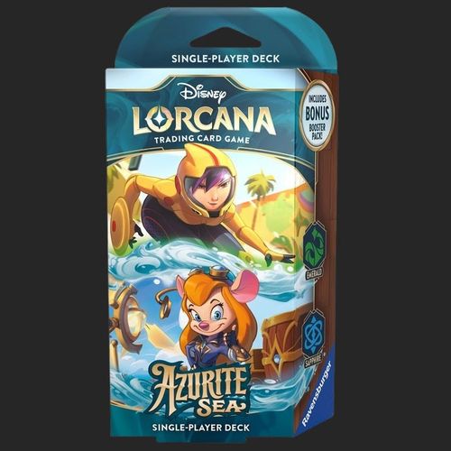 Disney Lorcana Trading Card Game - Azurite Sea - Starter Deck Starter Deck