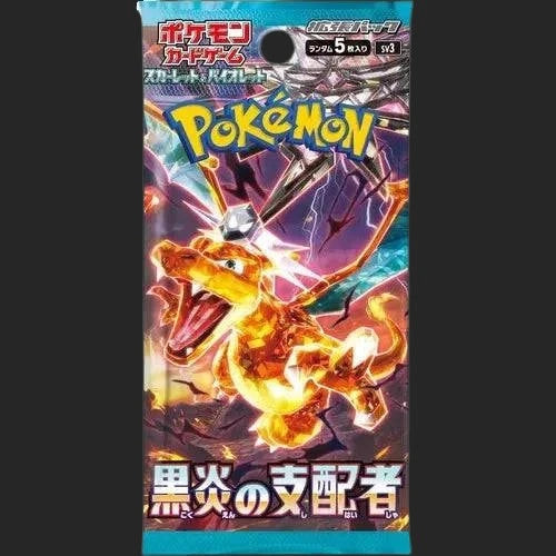 Pokémon Trading Card Game - SV3 Ruler Of The Black Flame - Booster Box - Japanese Booster Box