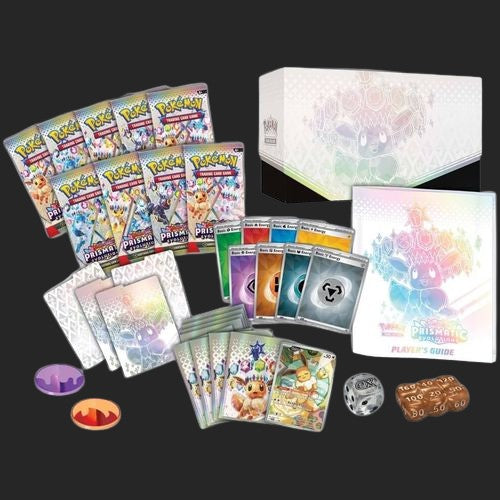 Pokémon Trading Card Game - Scarlet & Violet 8.5 - Prismatic Evolutions - Elite Trainer Box ETB Elite Trainer Box