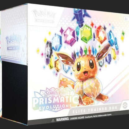 Pokémon Trading Card Game - Scarlet & Violet 8.5 - Prismatic Evolutions - Elite Trainer Box ETB Elite Trainer Box