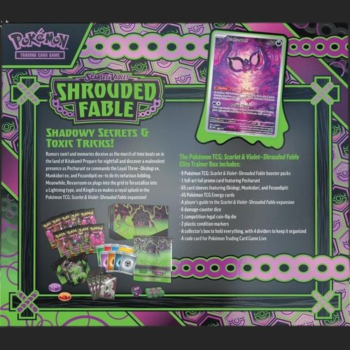 POKÉMON TCG Scarlet & Violet 6.5: Shrouded Fable Elite Trainer Box (ETB) - PokéBox Australia