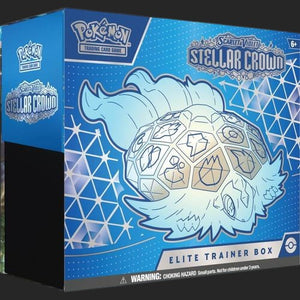 Pokémon Trading Card Game -  Scarlet & Violet 7 - Stellar Crown - Elite Trainer Box ETB Elite Trainer Box