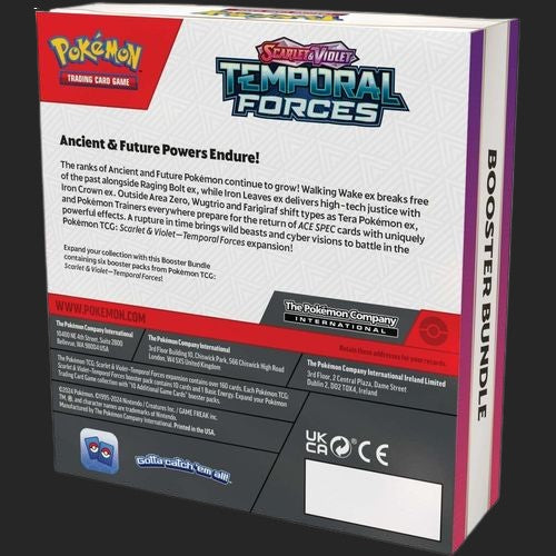 POKÉMON TCG Scarlet & Violet 5: Temporal Forces Booster Bundle - PokéBox Australia