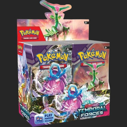 POKÉMON TCG Scarlet & Violet 5: Temporal Forces Booster Box - PokéBox Australia