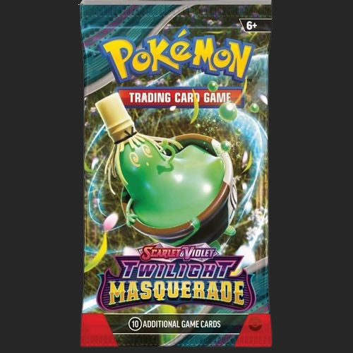 POKÉMON TCG Scarlet & Violet 6: Twilight Masquerade Booster Pack - TCGroupAU