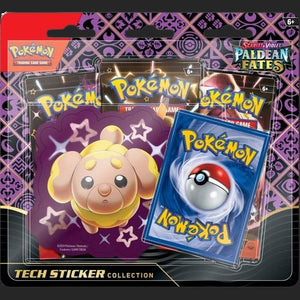 Pokémon Trading Card Game - Scarlet & Violet 4.5 - Paldea Fates Booster Tech Sticker Blister - TCGroupAU