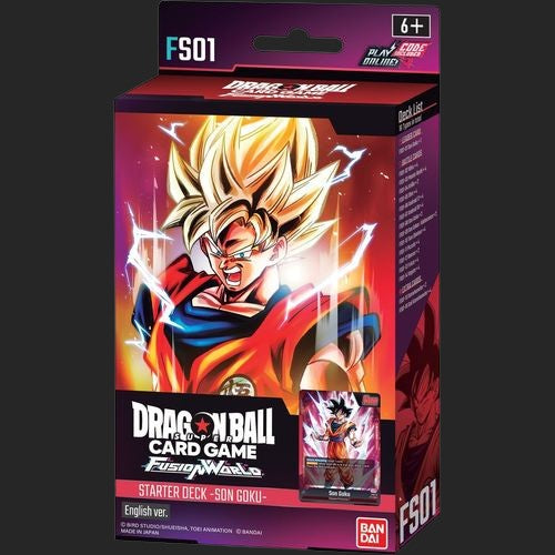 Dragon Ball Super Card Game - Fusion World - Son Goku [FS01] Starter Deck - PokéBox Australia