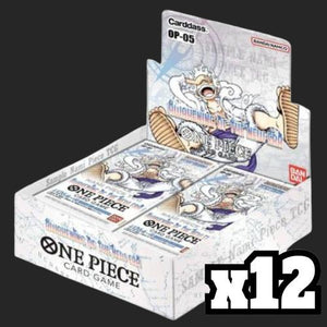 BANDAI - One Piece - Awakening of the New Era OP-05 - Booster Box Case (12 Sealed Boxes) - English - TCGroupAU