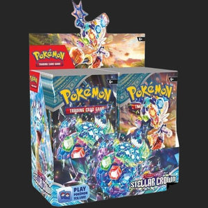 Pokémon Trading Card Game - Scarlet & Violet 7: Stellar Crown - [Sealed Case] x6 Booster Boxes Sealed Case