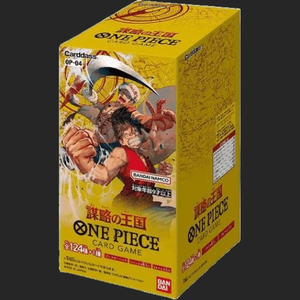 BANDAI - One Piece Card Game - Kingdom Of Plots OP-04 - Booster Box - Japanese Booster Box