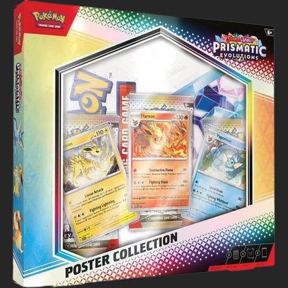 Pokémon Trading Card Game - Scarlet & Violet 8.5 - Prismatic Evolutions - Poster Collection Special Set