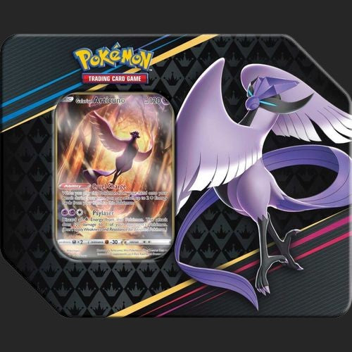 Pokémon Trading Card Game - Crown Zenith - Articuno Tin Collectible Trading Cards