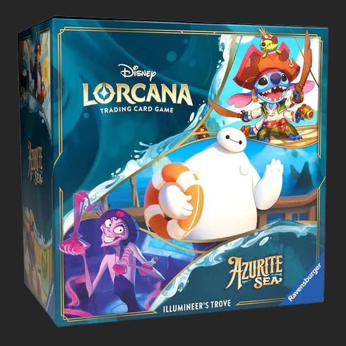 Disney Lorcana Trading Card Game - Azurite Sea - Set 6 - Illumieer's Trove Special Set