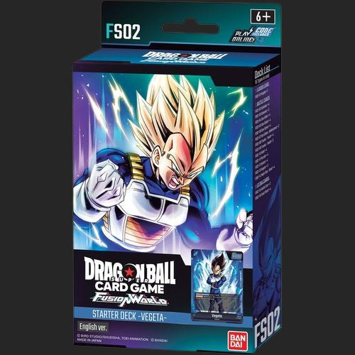 Dragon Ball Super Card Game - Fusion World - Vegeta [FS02] Starter Deck - PokéBox Australia