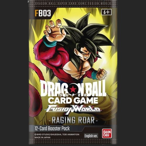 Dragon Ball Super Card Game - Fusion World - Raging Roar [FB03] - Booster Box Booster Box