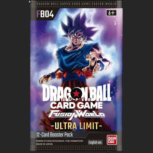 Dragon Ball Super Card Game - Fusion World - Ultra Limit [FB04] x12 [Sealed Case] Sealed Case