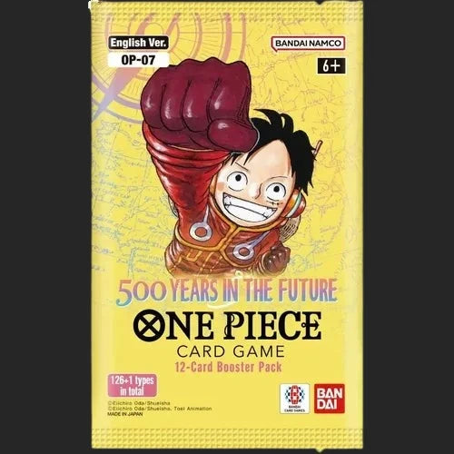 BANDAI - One Piece Card Game - 500 Years in the Future OP-07 Booster Pack - English Booster Pack