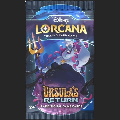 Disney Lorcana Trading Card Game - Ursula's Return - Booster Pack Booster Pack