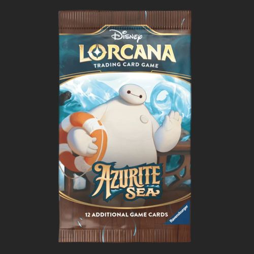 Disney Lorcana Trading Card Game - Azurite Sea - Booster Pack Booster Pack