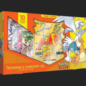 Pokémon Trading Card Game - Reshiram & Charizard GX Premium - Collection Box Special Set