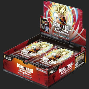 Dragon Ball Super Card Game - Fusion World - New Adventure [FB05] Booster Box x12 [Sealed Case] Sealed Case