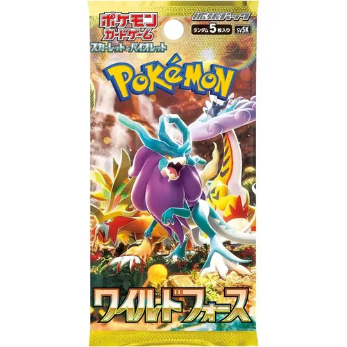 Pokémon Trading Card Game - Wild Force SV5K - Booster Box - Japanese Booster Box