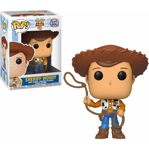 Pop! Vinyl - Disney Pixar Toy Story 4 522 Sheriff Woody - TCGroupAU