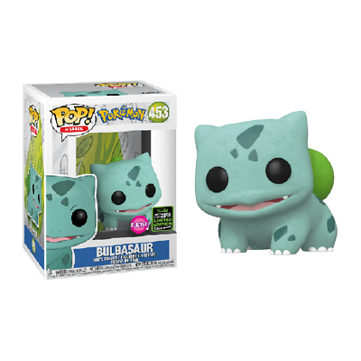 Pop! Vinyl - Pokémon 453 Flocked Bulbasaur 2020 Spring Convention Limited Edition Exclusive - TCGroupAU