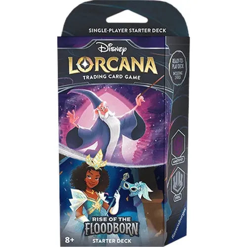 Disney Lorcana Trading Card Game - Rise Of The Floodborn - Starter Deck Booster Box