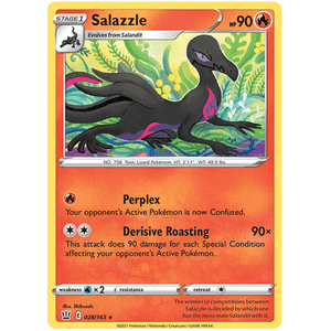 Salazzle 028/163 - Battle Styles - Pokemon Single Card