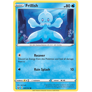 Frillish 041/163 - Battle Styles - Pokemon Single Card