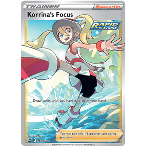 Korrina's Focus 160/163 - Battle Styles - Pokemon Single Card