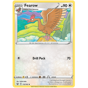 Fearow 112/163 - Battle Styles - Pokemon Single Card